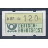 Germany 1981 - Michel n. 1.1.h.u - Variable value stamp 120 pf. (Y & T n. 1)