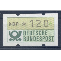 Germany 1981 - Michel n. 1.1.h.u - Variable value stamp 120 pf. (Y & T n. 1)