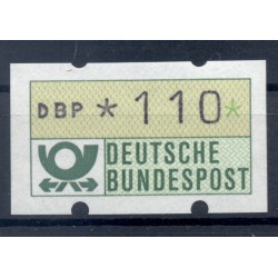 Allemagne  1981 - Michel n. 1.1.h.u - Timbre de distributeur 110 pf. (Y & T n. 1)