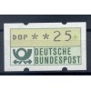 Allemagne  1981 - Michel n. 1.1.h.u - Timbre de distributeur 25 pf. (Y & T n. 1)