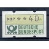 Germany 1981 - Michel n. 1.1.h.u - Variable value stamp 40 pf. (Y & T n. 1)