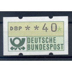 Allemagne  1981 - Michel n. 1.1.h.u - Timbre de distributeur 40 pf. (Y & T n. 1)