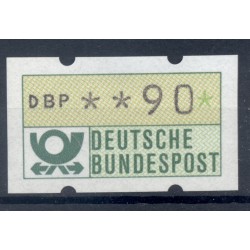 Allemagne  1981 - Michel n. 1.1.h.u - Timbre de distributeur 90 pf. (Y & T n. 1)