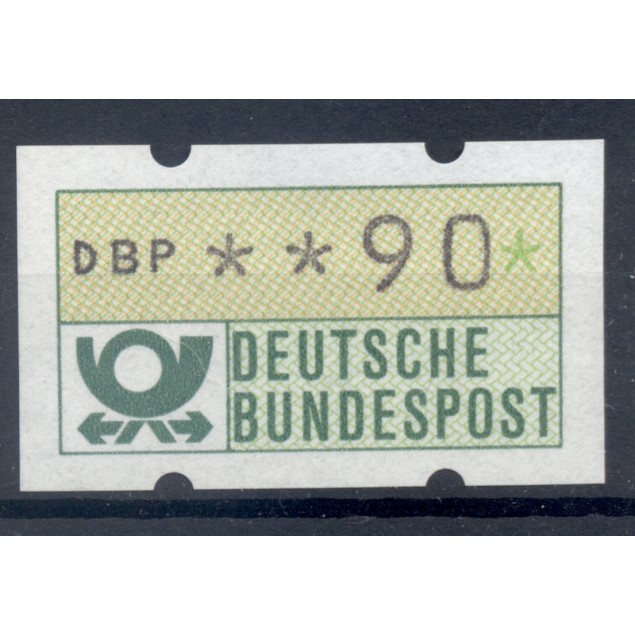 Germany 1981 - Michel n. 1.1.h.u - Variable value stamp 90 pf. (Y & T n. 1)