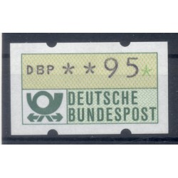 Allemagne  1981 - Michel n. 1.1.h.u - Timbre de distributeur 95 pf. (Y & T n. 1)