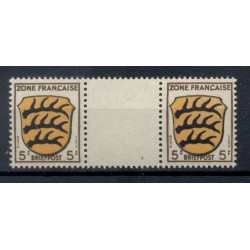 Germany - French Occupation 1945 - Michel n. 3 a w - Coats of arms (Y & T n. 3)