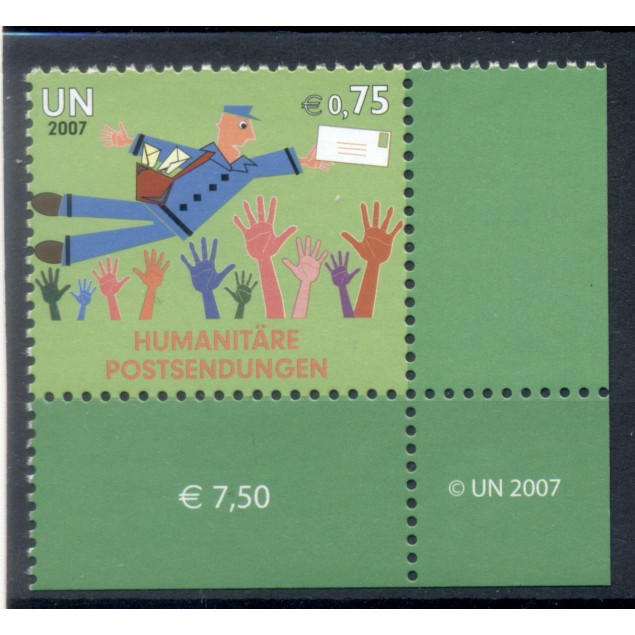 Nazioni Unite Vienna 2007 - Y & T n. 510 - Posta Umanitaria