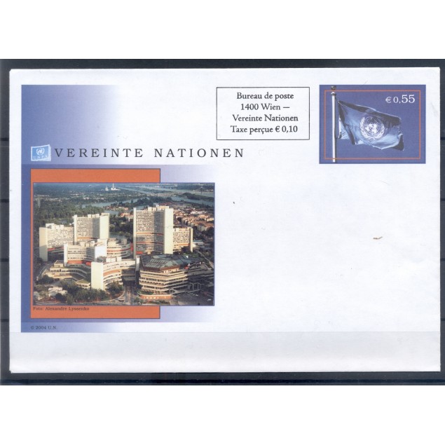Nazioni Unite Vienna 2004 - Intero postale € 0,55
