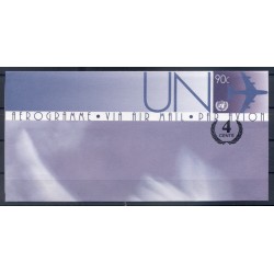 Nazioni Unite New York 2007 - Posta aerea. Intero postale 90 centesimi