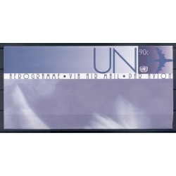 Nations Unies New York  2007 - Poste aérienne. Entier postal 90 centimes