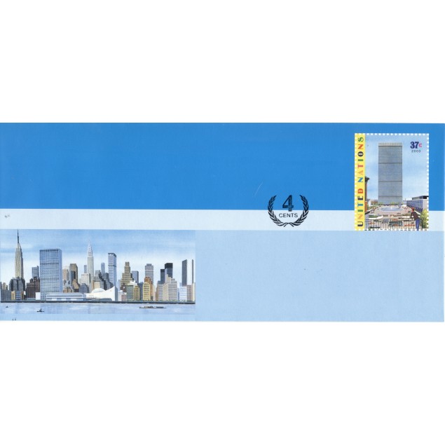 United Nations New York 2003 - Postal stationery 37 cents