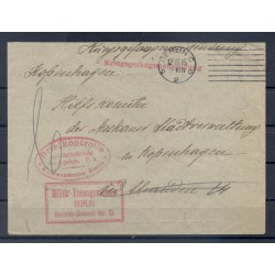 Allemagne 1915 - Correspondance prisonniers de guerre - Camp de Berlin