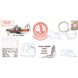 Sudafrica 1981 - Y & T n. 420 - Lettera M.V. "S.A. Agulhas".  SANAE