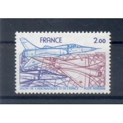 France 1981 - Y & T n. 54 air mail - Paris Air Show (Michel n. 2269)