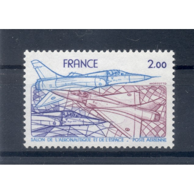 France 1981 - Y & T n. 54 air mail - Paris Air Show (Michel n. 2269)