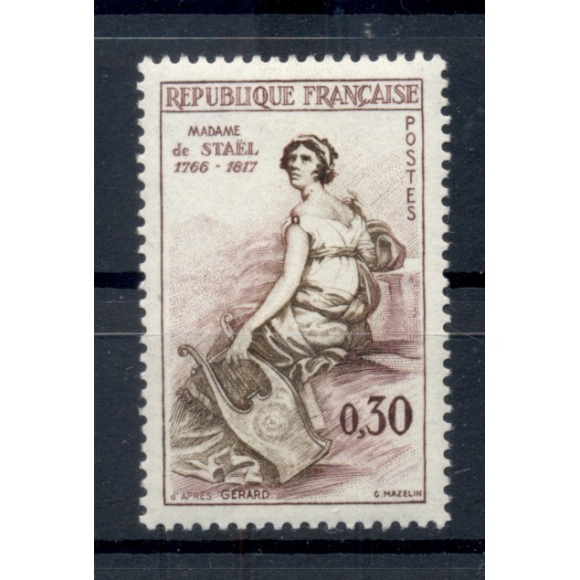 Francia  1960 - Y & T n. 1269 - Madame de Staël (Michel n. 1322)