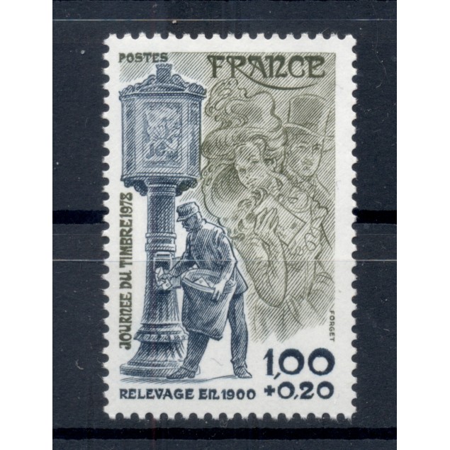 France 1978 - Y & T  n. 2004 - Journée du Timbre (Michel n. 2092)
