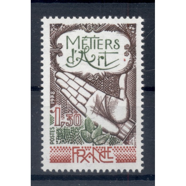 France 1978 - Y & T  n. 2013 - Métiers d'art (Michel n. 2116)