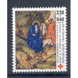 France 1987 - Y & T  n. 2498 a. - Au profit de la Croix-Rouge