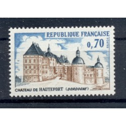 Francia  1969 - Y & T n. 1596 - Castello di Hautefort (Michel n. 1663)