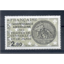 France 1983 - Y & T n. 2285 - American independence 1783 (Michel n. 2409)