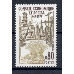 France 1977 - Y & T  n. 1957 - Conseil économique et social (Michel n. 2051)