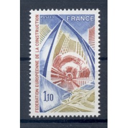 France 1977 - Y & T  n. 1934 - Fédération européenne de la construction (Michel n. 2030)