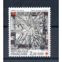 Francia  1986 - Y & T n. 2449 - A profitto della Croce Rossa (Michel n. 2582 A)