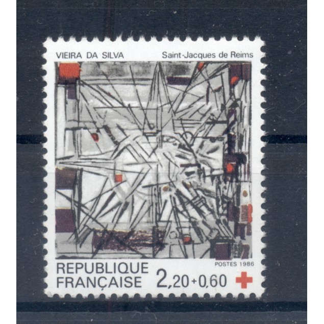 France 1986 - Y & T n. 2449 - For the benefit of the Red Cross (Michel n. 2582 A)