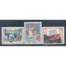 France 1965 - Y & T n. 1457/59 - Artworks (Michel n. 1523-27-29)