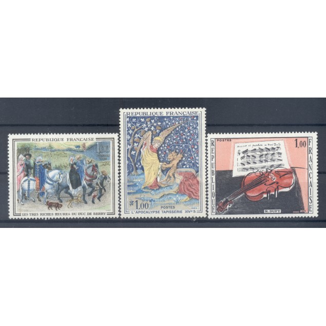 France 1965 - Y & T n. 1457/58 - Artworks (Michel n. 1523-27)