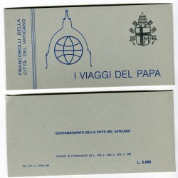 Vatican 1984 - Mi. n. MH-1 - "Viaggi del Papa" Jean Paul II carnet