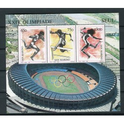 San Marino 1988 - Mi. n. Bl. 11 - Olimpiadi di Seul