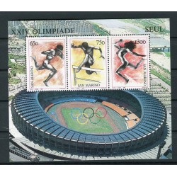 San Marino 1988 - Mi. n. Bl. 11 - Olympic Games Seoul