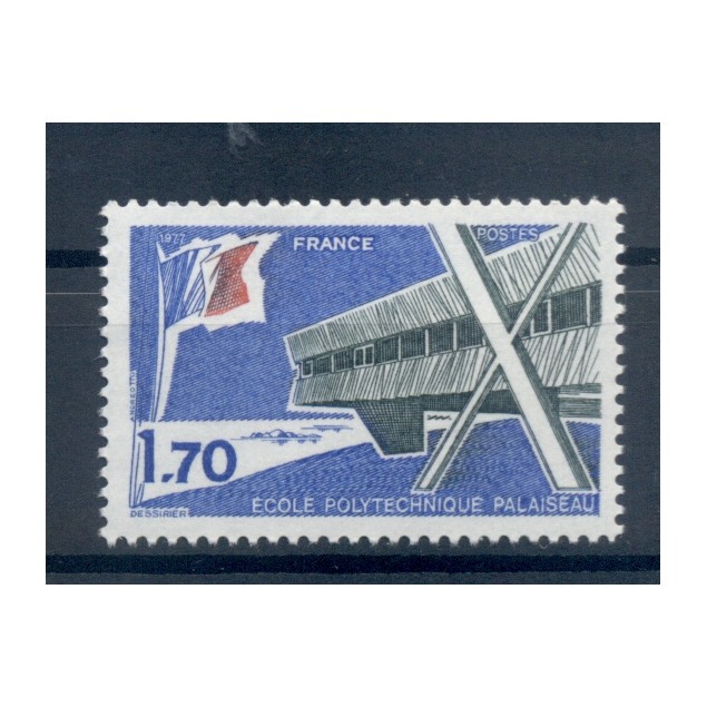 France 1977 - Y & T n. 1936 - Ècole polytechnique de Palaiseau (Michel n. 2033)