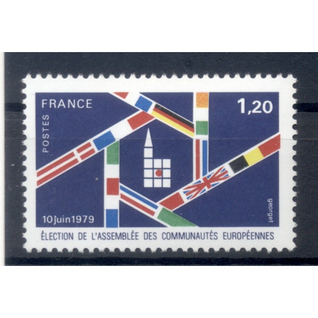 France 1979 - Y & T n. 2050 - Assemblée des Communautées Européennes (Michel n. 2154)