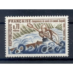 France 1969 - Y & T  n. 1609 - Championnats du monde de canoë-kayak (Michel n. 1678)
