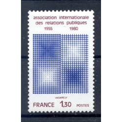 France 1980 - Y & T  n. 2091 - Association internationale des relations publiques (Michel n. 2211)