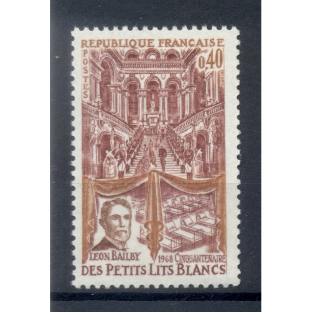 Francia  1968 - Y & T n. 1575 - Bal des Petits Lits Blancs (Michel n. 1641)