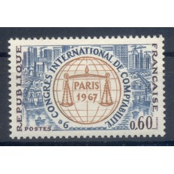 France 1967 - Y & T  n. 1529 - Congrès de comptabilité (Michel n. 1596)
