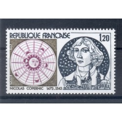 France 1974 - Y & T n. 1818 - Nicolaus Copernicus (Michel n. 1890)