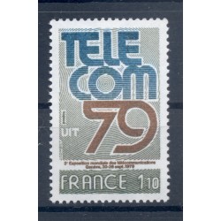 France 1979 - Y & T n. 2055 - TELECOM 79 (Michel n. 2168)