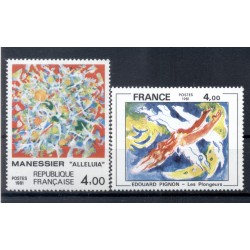 France 1981 - Y & T n. 2168/69 - Philatelic creation ((Michel n. 2286-98)