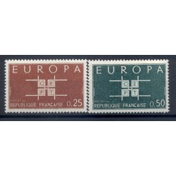 France 1963 - Y & T n. 1396/97 - Europa (Michel n. 1450/51)