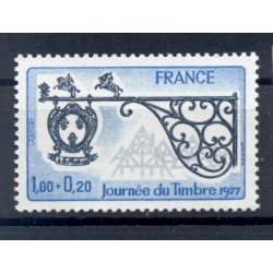 Francia  1977 - Y & T n. 1927 - Giornata del Francobollo (Michel n. 2017)
