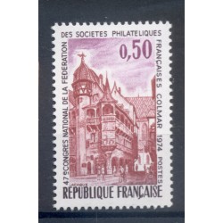 France 1974 - Y & T n. 1798 - Federation of French Philatelic Societies (Michel n. 1876)