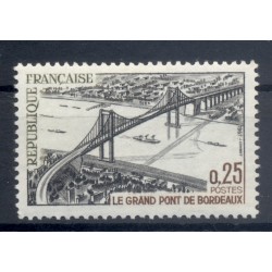 Francia  1967 - Y & T n. 1524 - Gran ponte di Bordeaux (Michel n. 1581)