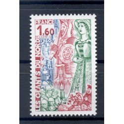 France 1980 - Y & T n. 2076 - The Giants of the North  (Michel n. 2194)