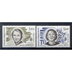 France 1983 - Y & T n. 2293/94 - Heroines of the Resistance (Michel n. 2417-18)