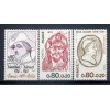 France 1976 - Y & T  n. 1880/82 - Personnages célèbres (Michel n. 1965-81-86)